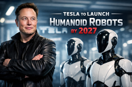 Musk announces that Tesla plans to launch humanoid robots by the end of 2027